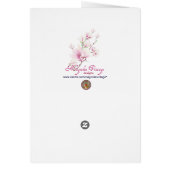 Alphonse Mucha Violet Perfume French Ad Cards (Back)