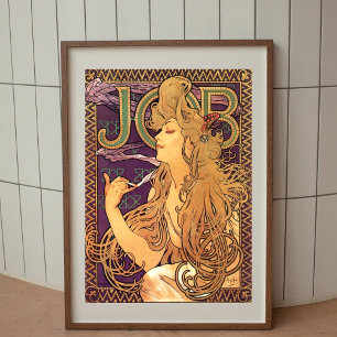 Alphonse Mucha wall art vintage poster