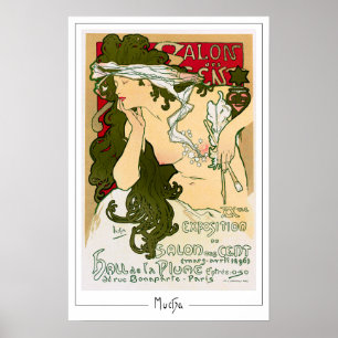 Alphonse Mucha Zedign Art Poster #115