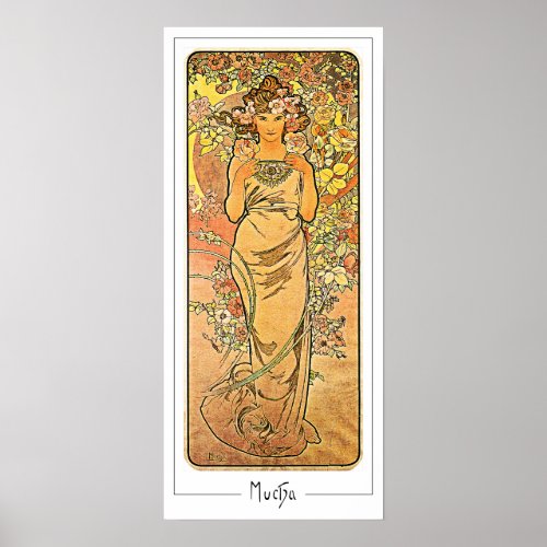 Alphonse Mucha Zedign Art Poster 160