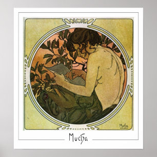 Alphonse Mucha Zedign Art Poster #41