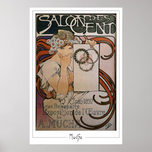 Alphonse Mucha Zedign Art Poster 93