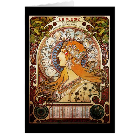Alphonse Mucha Zodiac (Front)