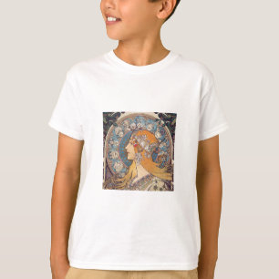 Alphonse Mucha , “Zodiac” T-Shirt