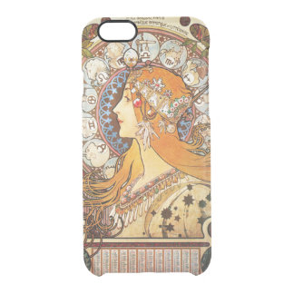 Alphonse Mucha Zodiac Clear iPhone 6/6S Case