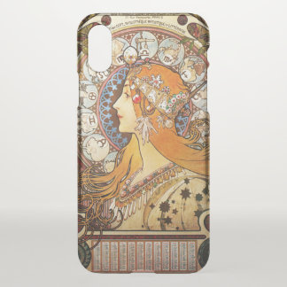 Alphonse Mucha Zodiac iPhone X Case