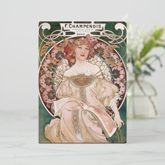 Alphonse Mucha's F. Champenois Imprimeur-Editeur (Standing Front)