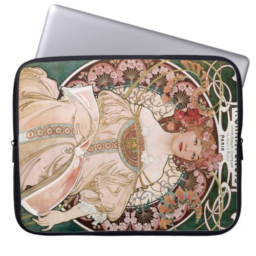 Alphonse Muchas F Champenois Imprimeur_Editeur Laptop Sleeve