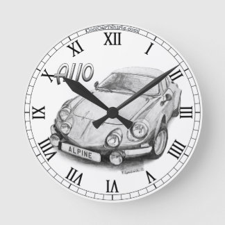 Alpine A110 Clock