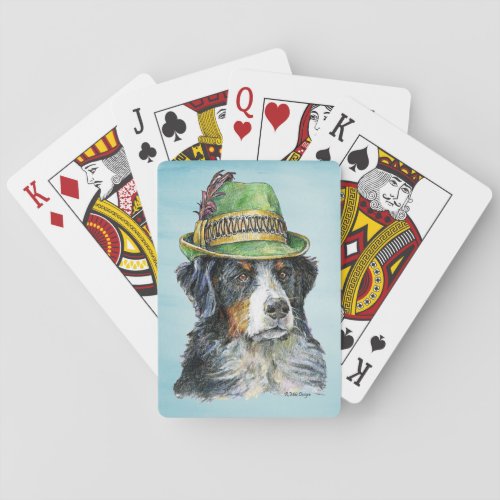 Alpine Berner Playing Cards