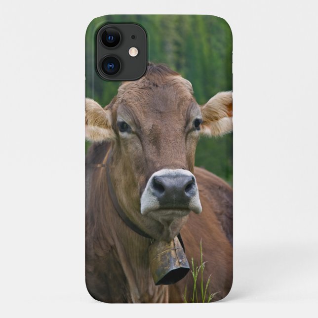 Alpine Cow iPhone 11 Case (Back)