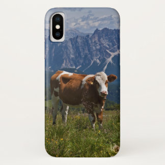 Alpine Cow iPhone X Case