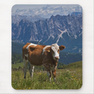 Alpine Cow Mousemat Mouse Pad
