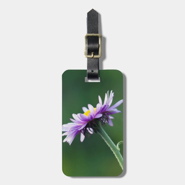 Alpine Daisy Luggage Tag (Front Vertical)