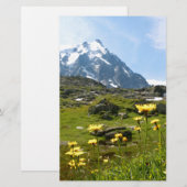 Alpine flowers - Beautiful! (Front/Back)