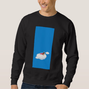 Alpine Girl Clouds Her Family Japanese 80s Retro A Sweatshirt