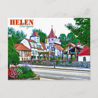 Alpine Helen, Georgia, USA. Postcard