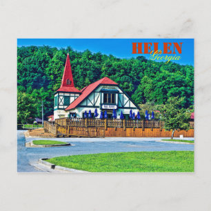 Alpine Helen, Georgia, USA. Postcard