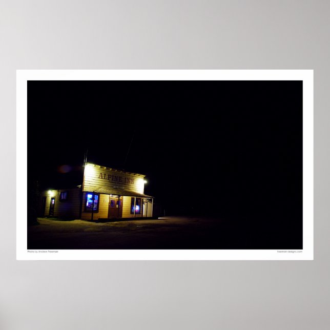 Alpine Inn (color) Poster (Front)