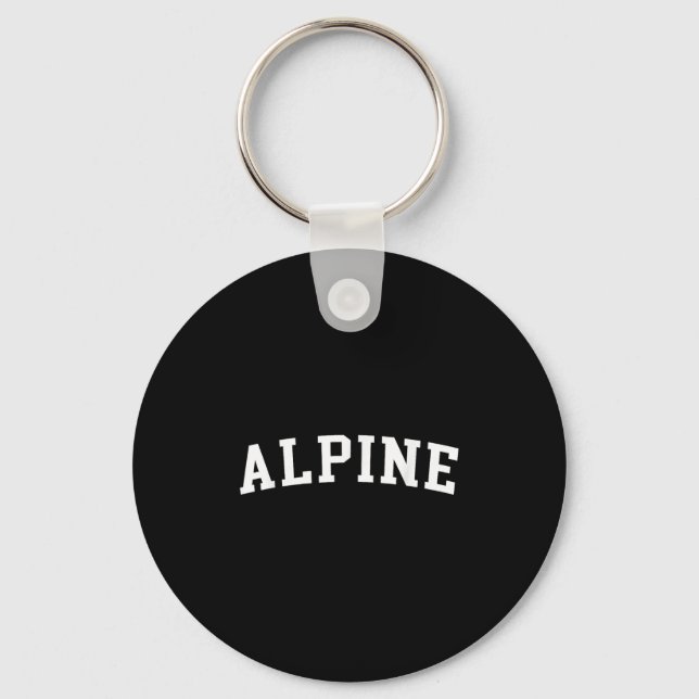 Alpine  keychain (Front)