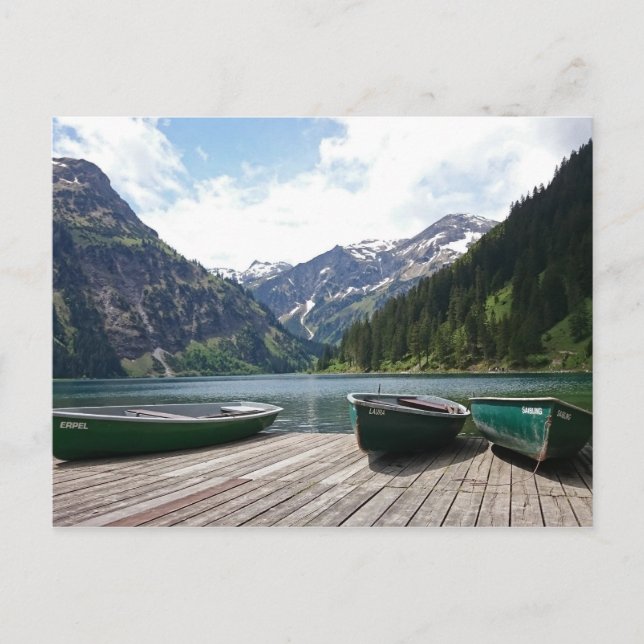 Alpine Lake Postcard (Front)