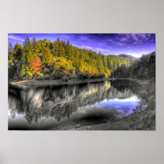 Alpine Lake Poster