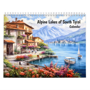 Alpine Lakes of South Tyrol – Calendar