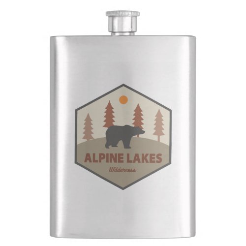 Alpine Lakes Wilderness Washington Bear Flask