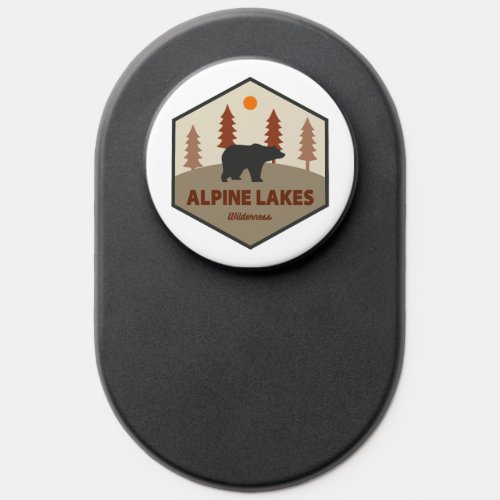 Alpine Lakes Wilderness Washington Bear PopSocket