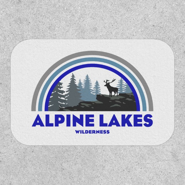 Alpine Lakes Wilderness Washington Rainbow Deer Patch (Front)