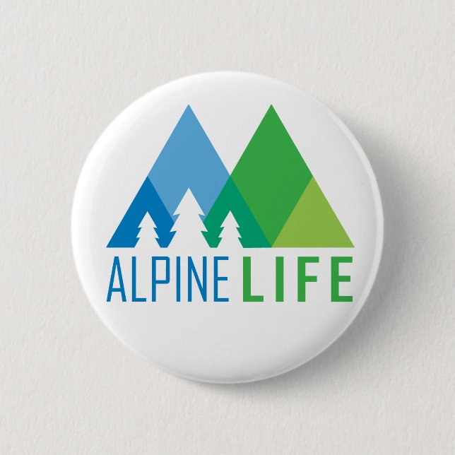 Alpine Life Button (Front)