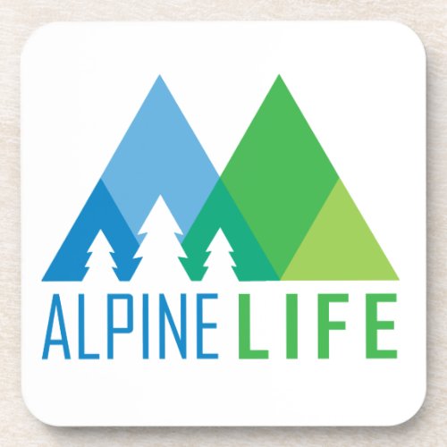 Alpine Life Drink Coaster