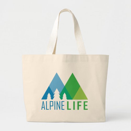 Alpine Life Large Tote Bag