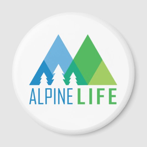 Alpine Life Magnet