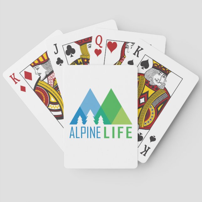 Alpine Life Poker Cards (Back)