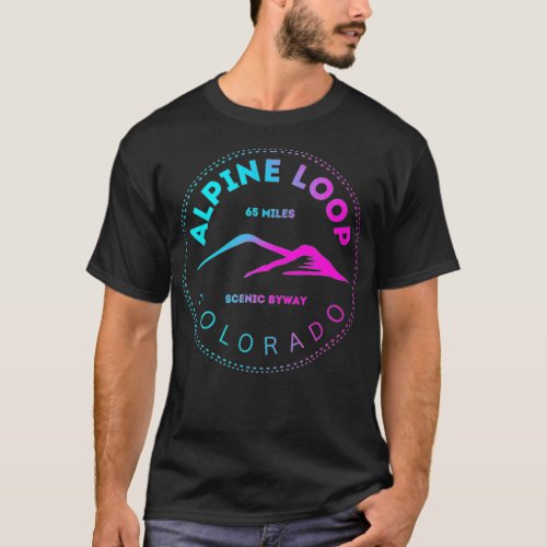 Alpine Loop Colorado Retro 4x4  Rocky Mountain Off T_Shirt