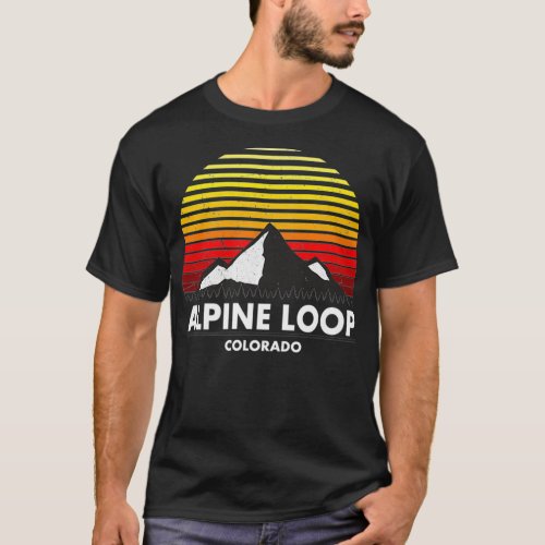 Alpine Loop Colorado Sunset _ Rocky Mountain Off R T_Shirt