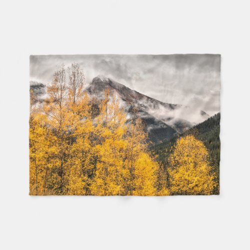 Alpine Loop  Silverton Colorado Fleece Blanket