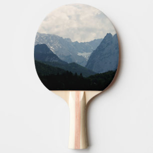 Alpine Mountains Country Nature Photo Ping Pong Paddle