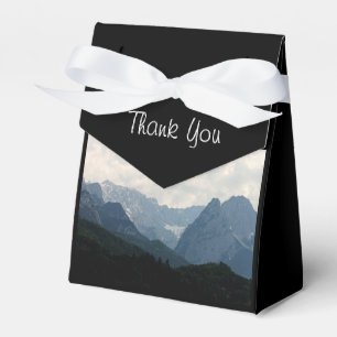 Alpine Mountains Country Nature Photo Wedding Favor Boxes