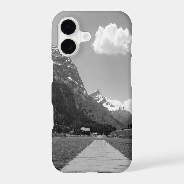 Alpine road iphone case (Back)