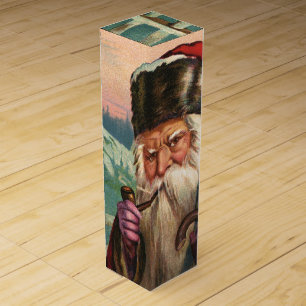 Alpine Santa Wine Gift Box