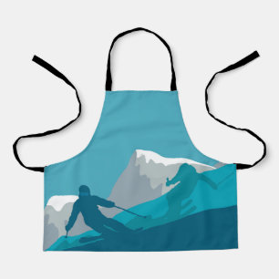  Alpine Skiing Kids Hobby    Apron