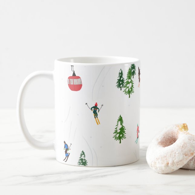  Alpine Skiing | Ski Holiday Skiers Winter  Coffee Mug