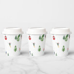  Alpine Skiing | Ski Holiday Skiers Winter  Paper Cups