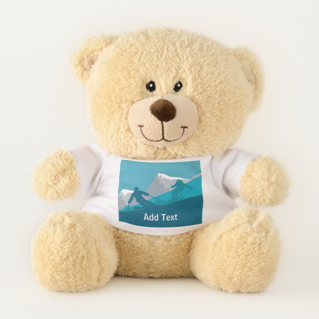  Alpine Skiing   Teddy Bear (Front)
