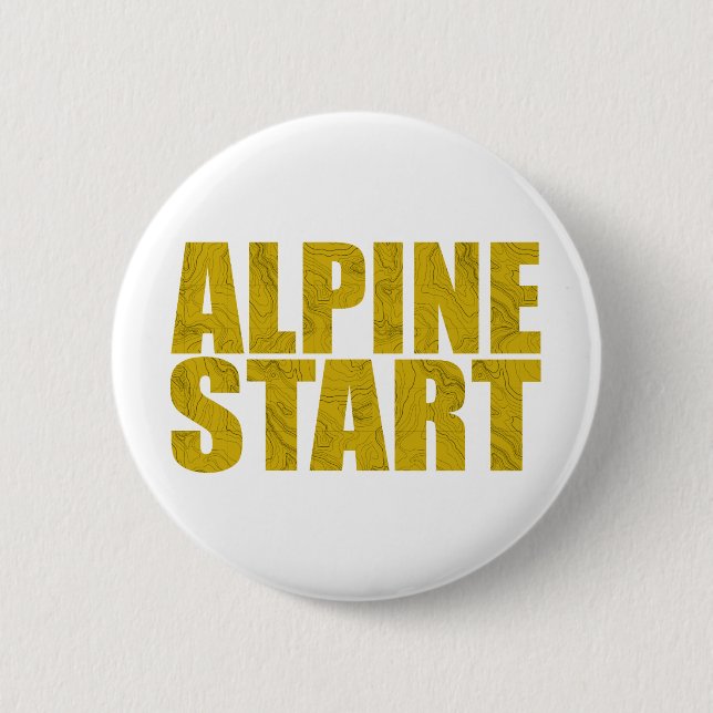 Alpine Start (Topo) Button (Front)