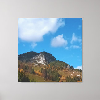 Alpine Summer - Wild Nature from Romania Canvas Print