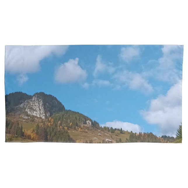 Alpine Summer - Wild Nature from Romania Pillow Case (Front-Left)