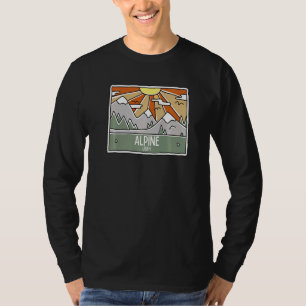 Alpine Utah Mountains UT Vacation Souvenir Premium T-Shirt